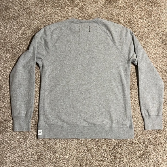 Reigning Champ Midweight Terry Crewneck, Gray - Picture 2 of 8